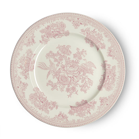 Pink Asiatic Pheasants 10" Large Plate