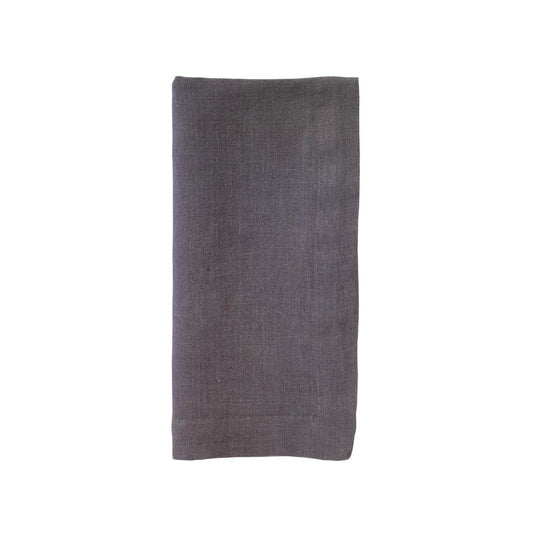 Bodrum Riviera 22" Gunmetal Napkin Set/4