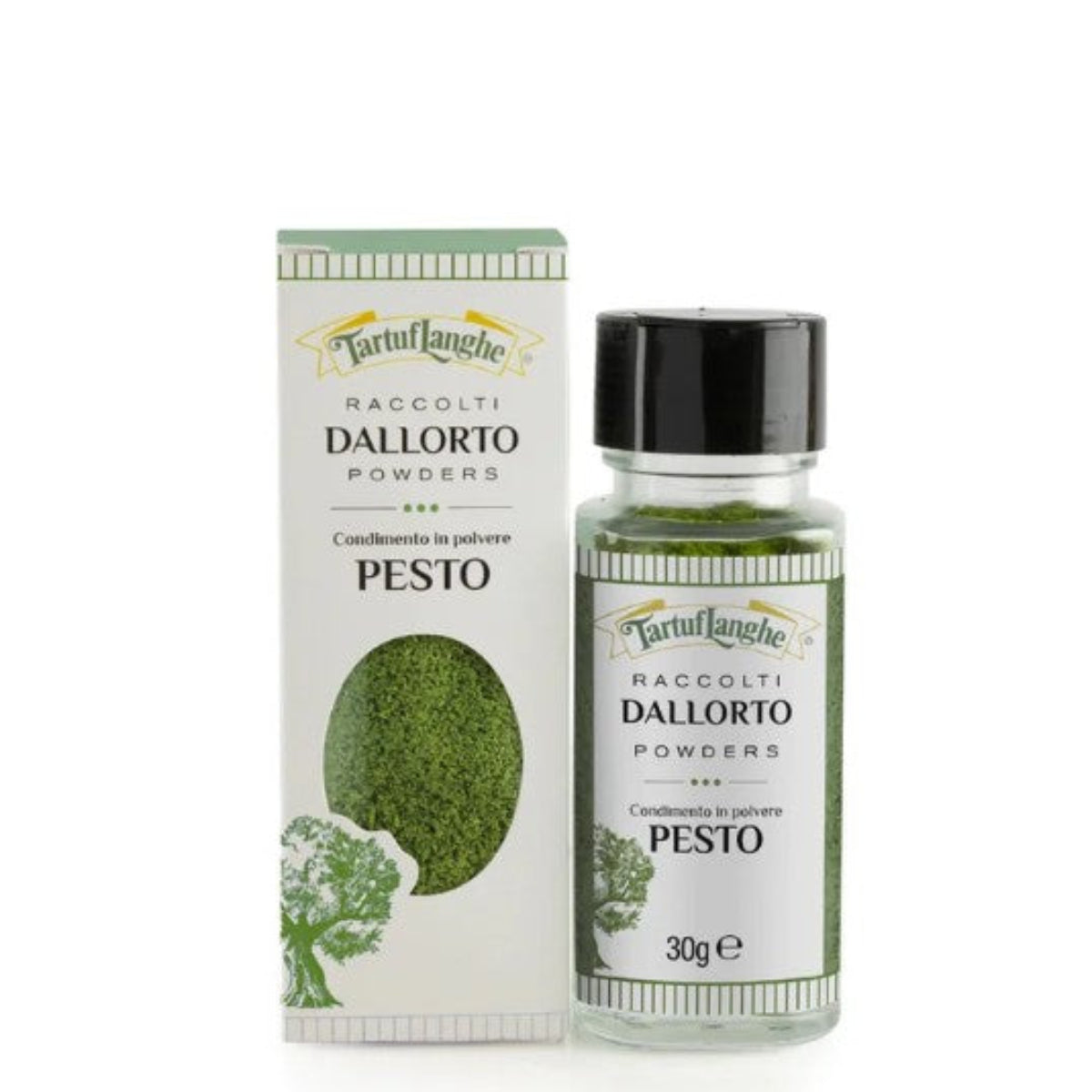 Basil Pesto Powder Seasoning By Tartuflanghe