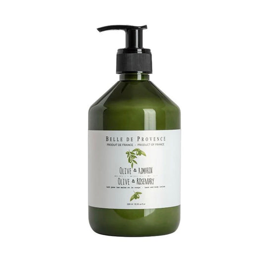 Belle de Provence Olive & Rosemary 500mL Hand and Body Lotion