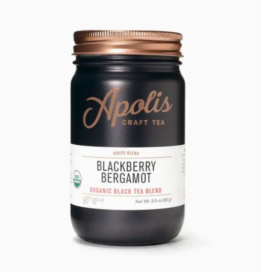 Apolis Tea Organic Blackberry Bergamot Loose Leaf Tea