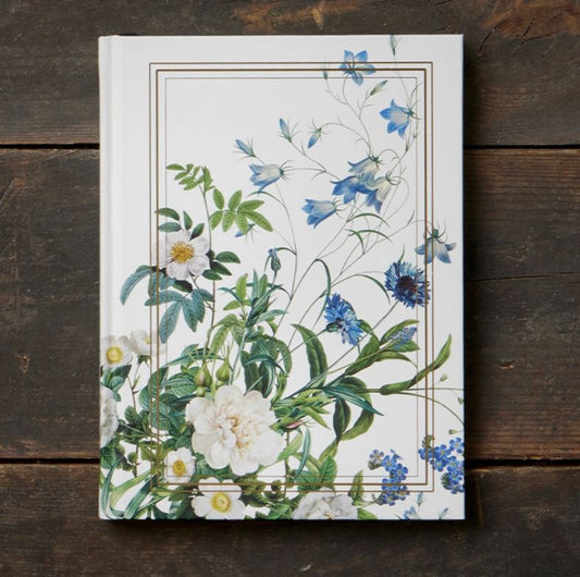 Koustrup & Co. Blue Flower Garden Notebook