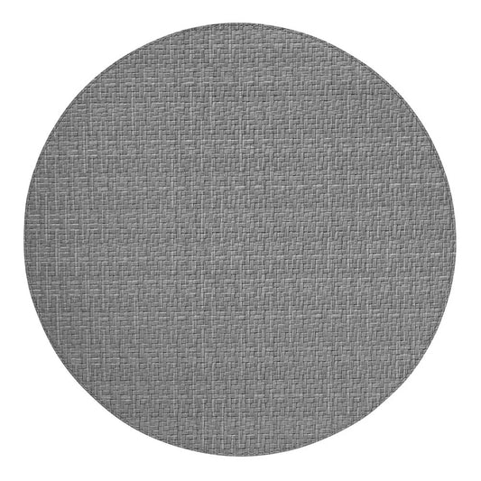 Bodrum Wicker Gray Round Placemat