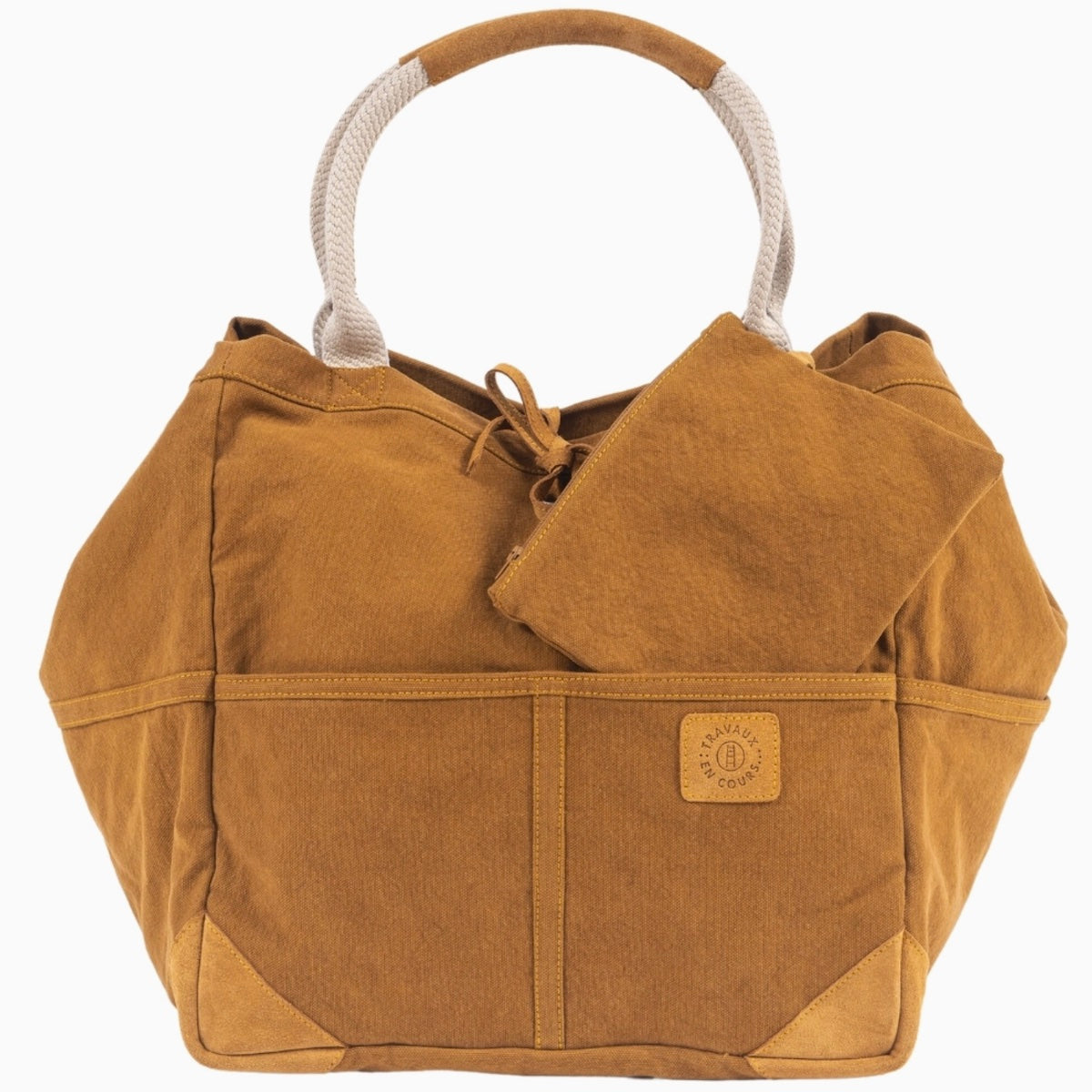 Brandy Medium French Tote