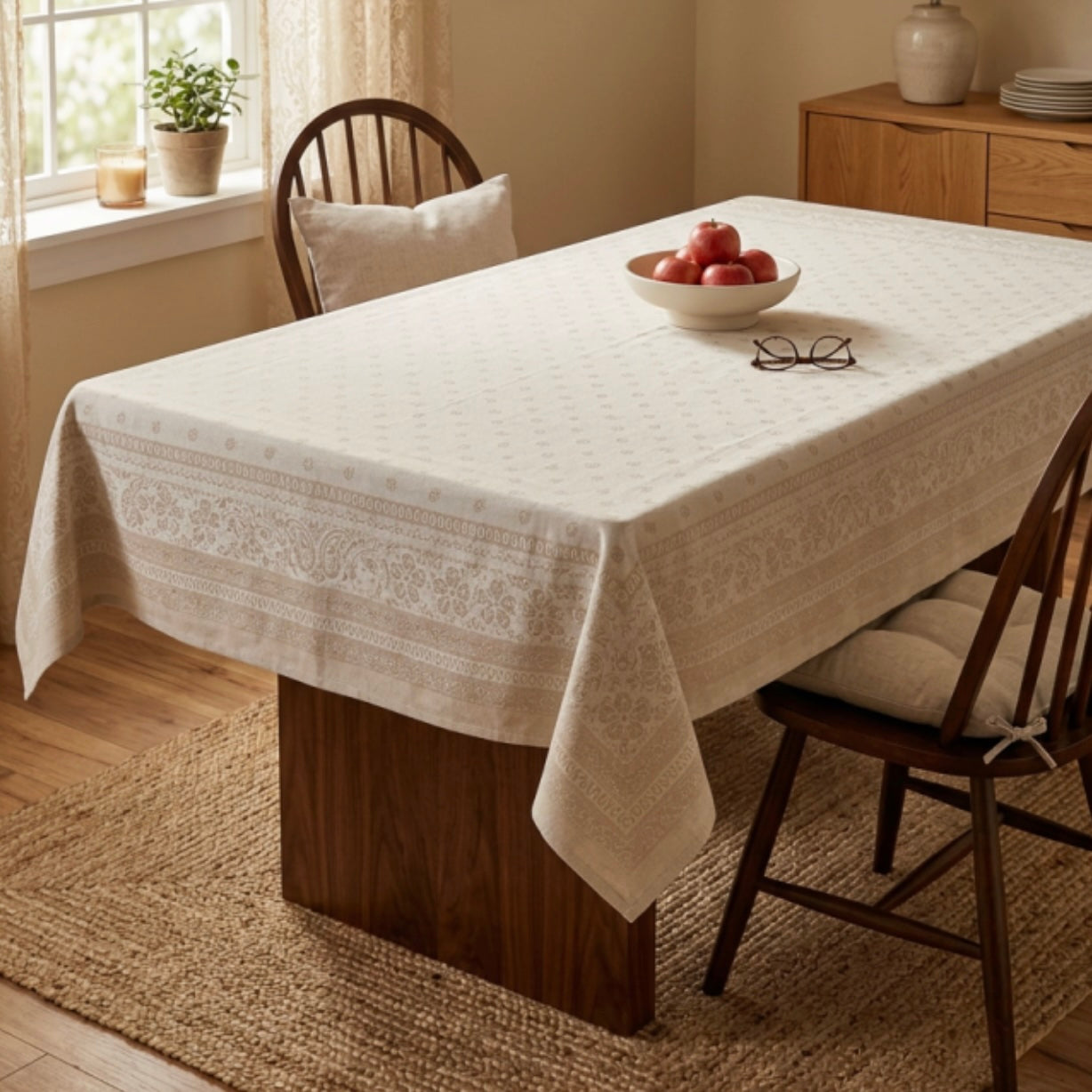 Bunzlau Castle Wood Violets Tablecloth