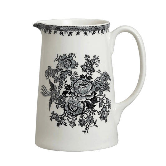 Burleigh Black Asiatic Pheasants Large Tankard Jug