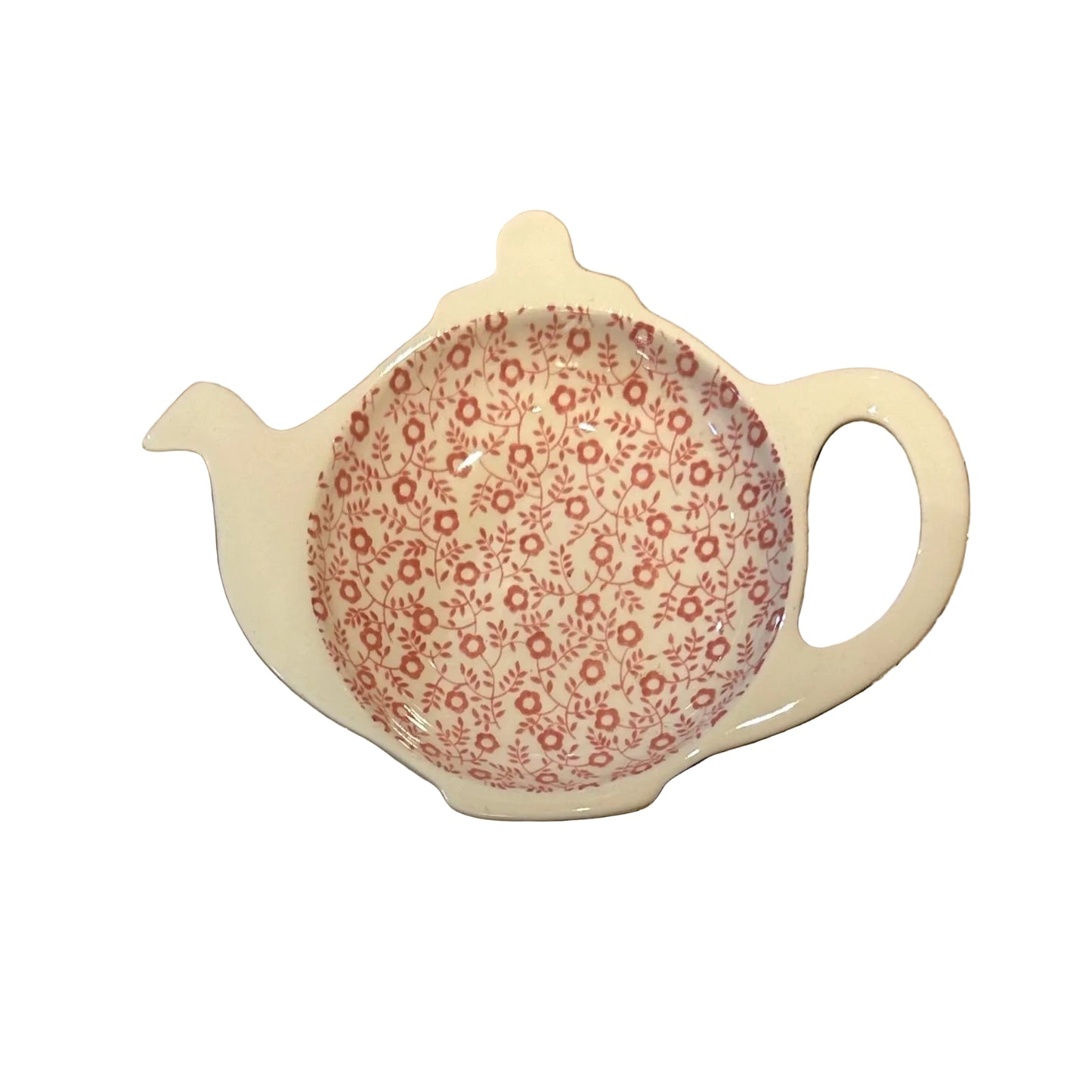 Burleigh Rose Pink Felicity Teabag Tray