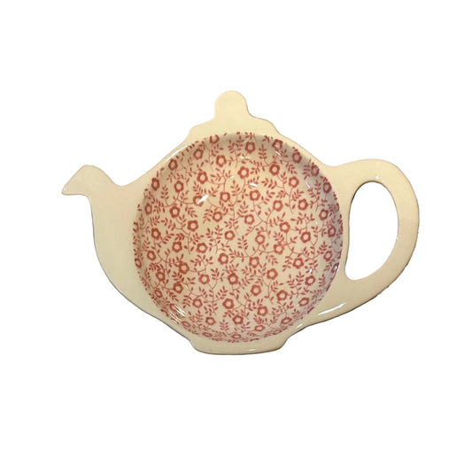 Burleigh Rose Pink Felicity Teabag Tray