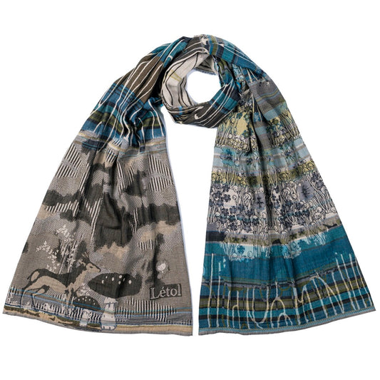 Charlie Cedre Organic Cotton Scarf