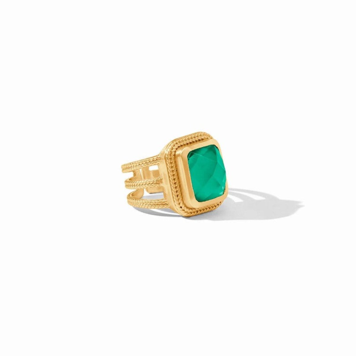 Julie-Vos-Cheval-Statement-Ring-Iridescent-Emerald-Green