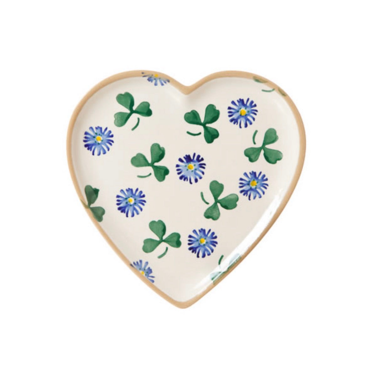 Clover Medium Heart Plate