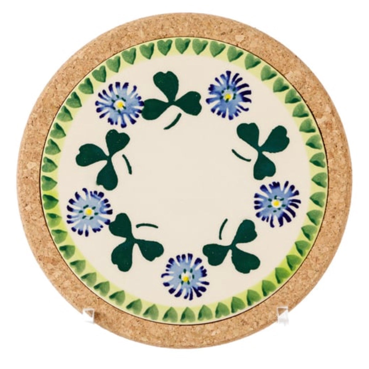 Clover Round Trivet