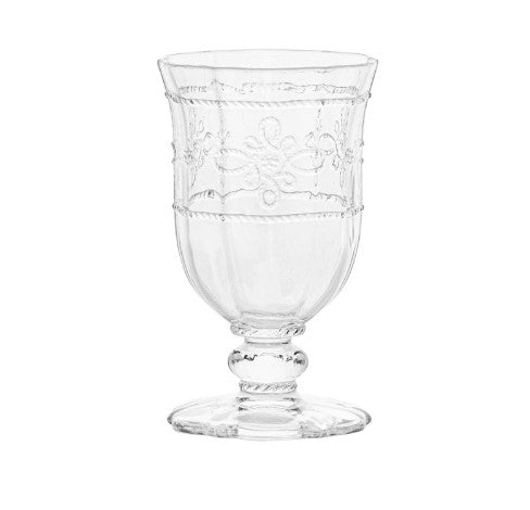 Juliska Colette Clear Acrylic Goblet - Retired