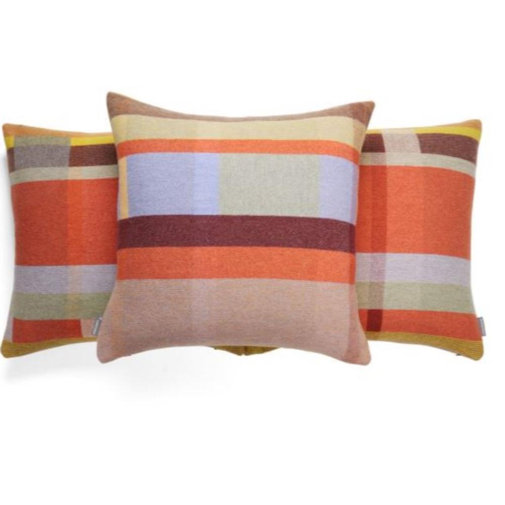 Cecil Lambswool Block Cushion