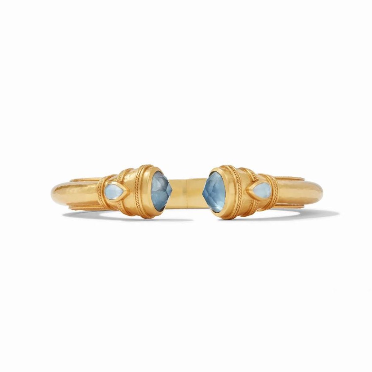 Julie-Vos-Cannes-Demi-Cuff-Chalcedony-Blue