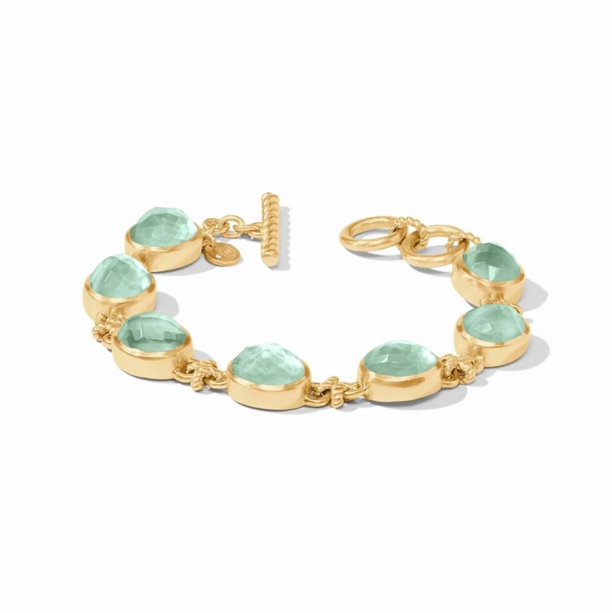 Julie-Vos-Demi-Stone-Bracelet-Aqua