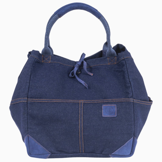 Denim Medium French Tote