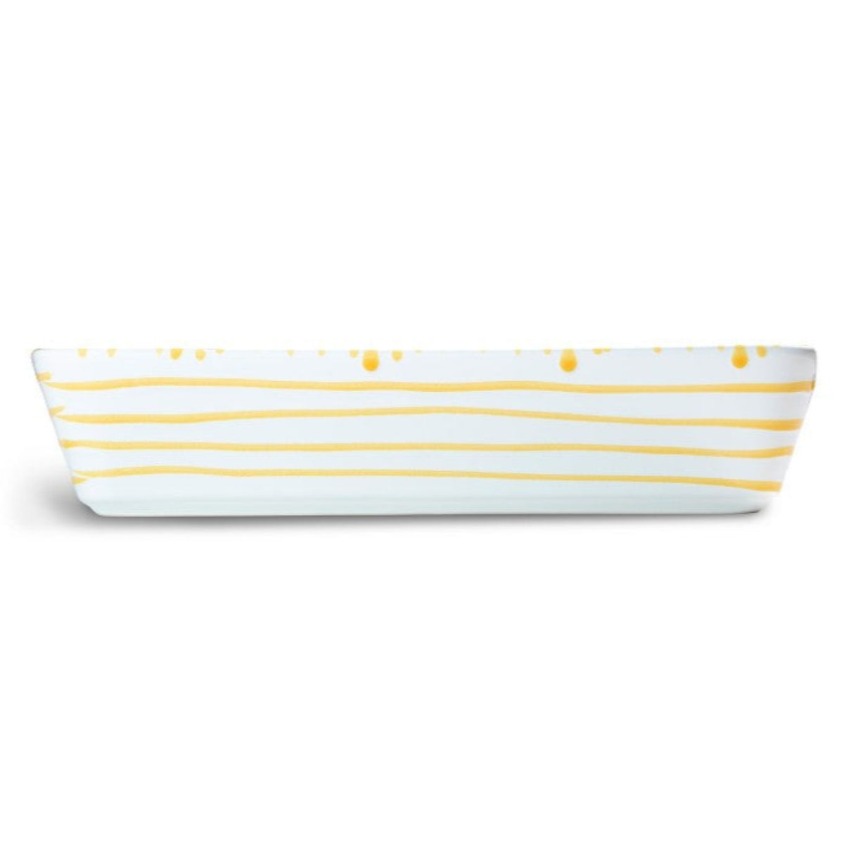 Gmundner Keramik Dizzy Yellow Casserole Dish