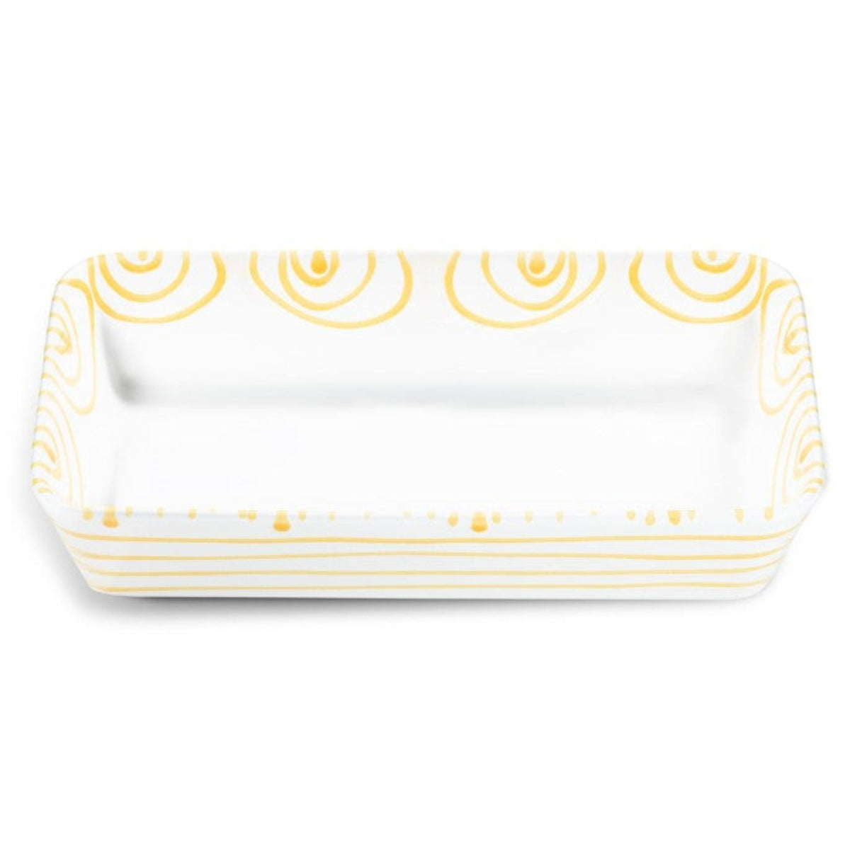 Gmundner Keramik Dizzy Yellow Casserole Dish