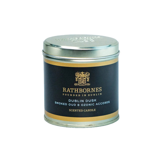 Rathbornes Dublin Dusk Scented Natural Wax Candle Tin