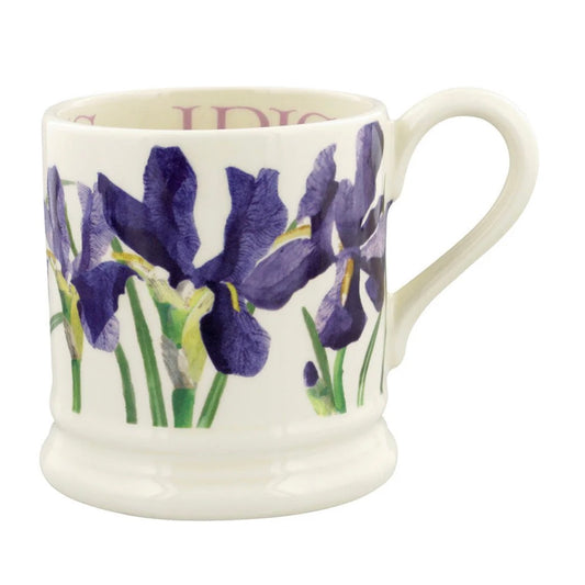 Emma Bridgewater Blue Iris 1/2 Pint Mug