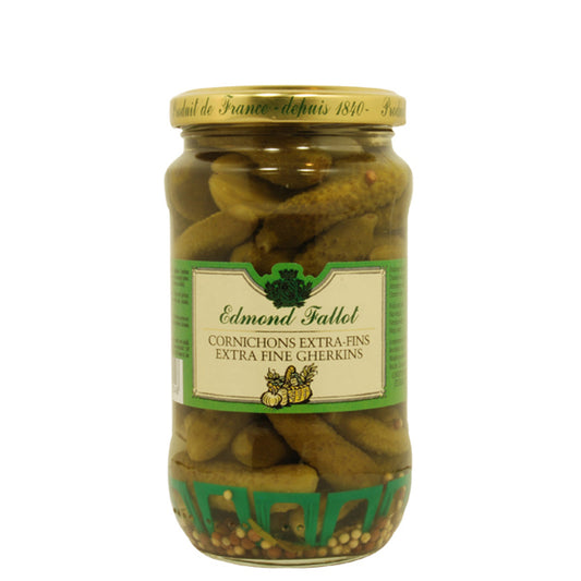 Edmond Fallot Cornichon Pickles Extra Fine Gherkins 9oz