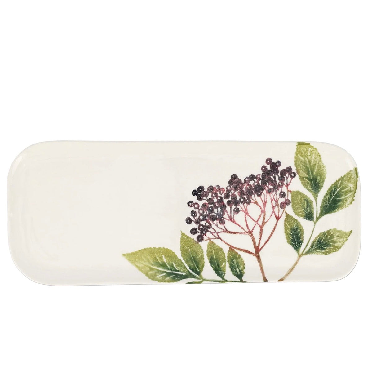 Foresta Primavera Elderberry Narrow Rectangular Platter