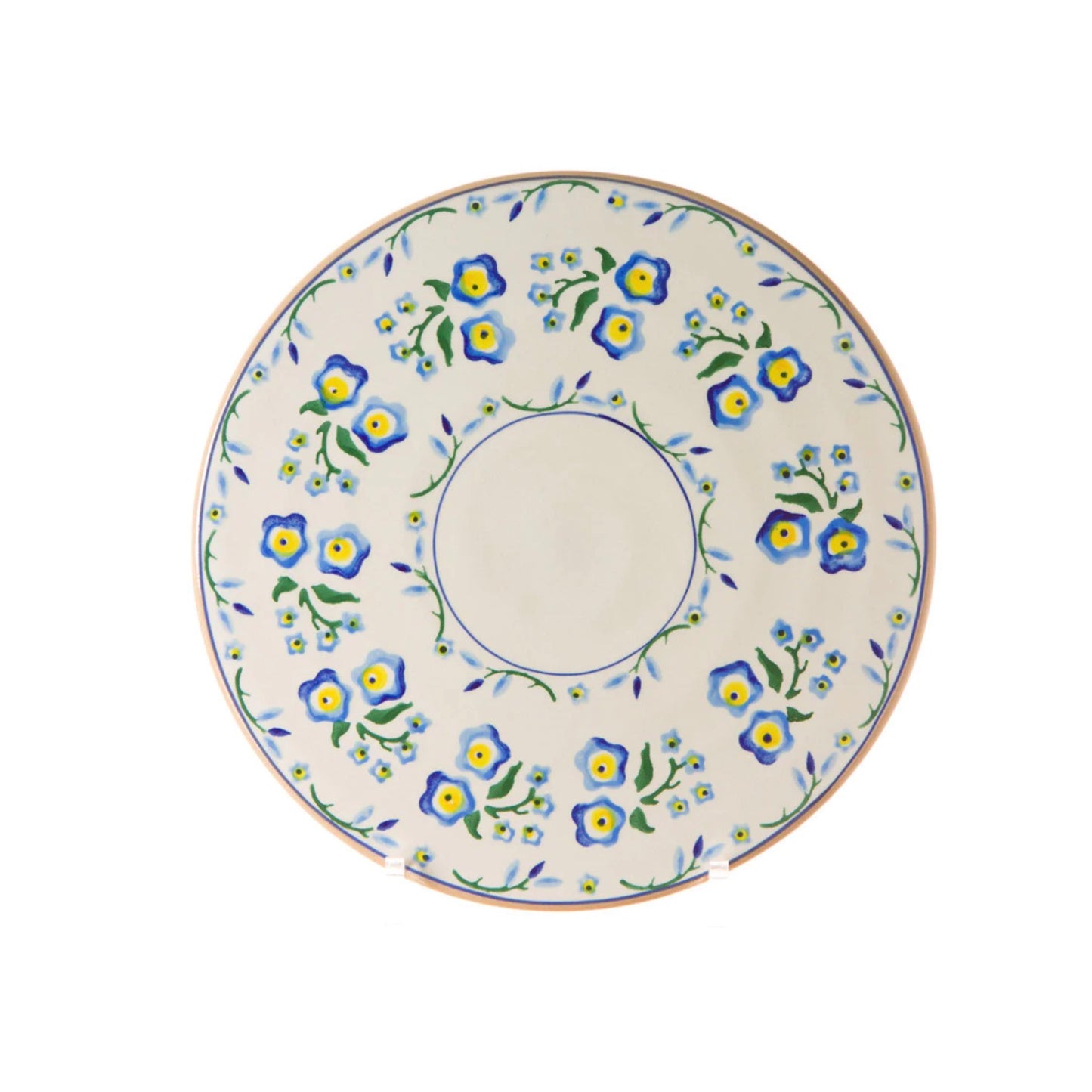 Forget Me Not Cake Plate