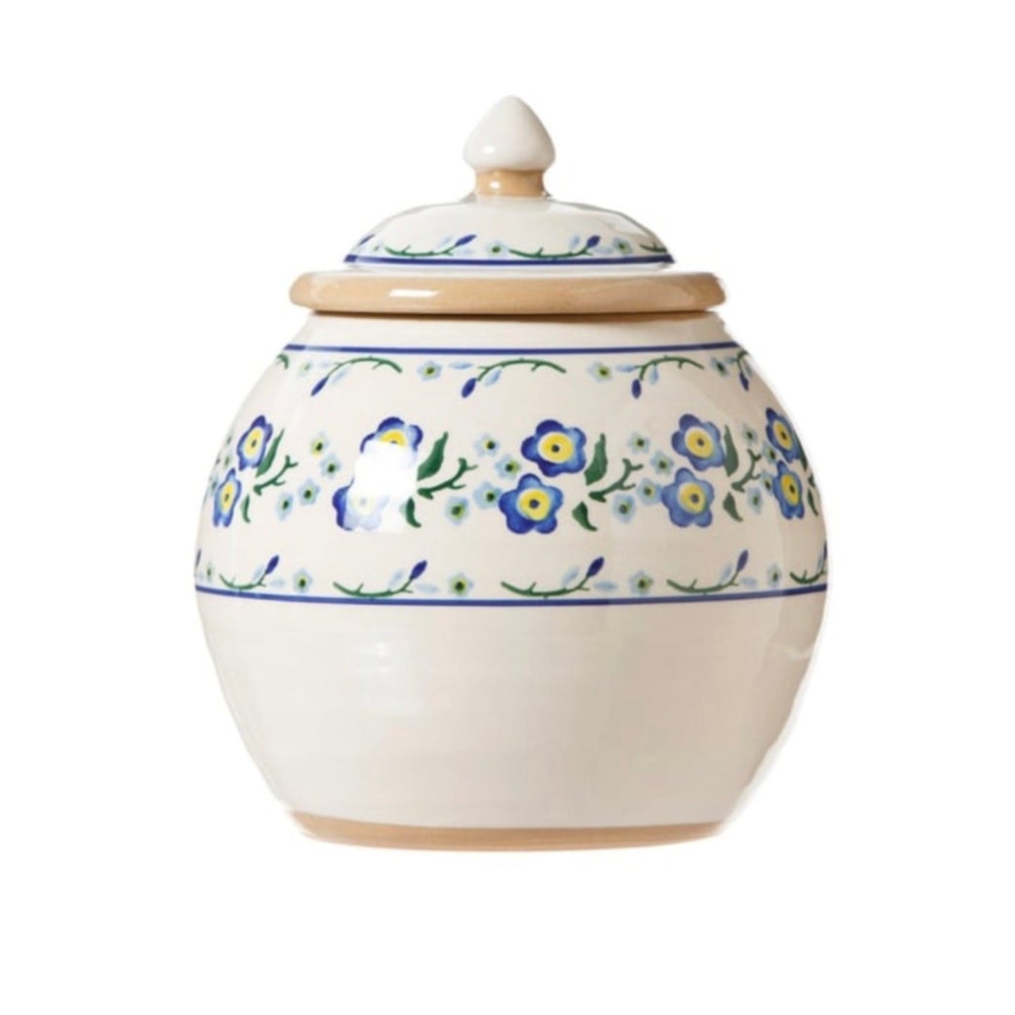 Forget Me Not Cookie Jar