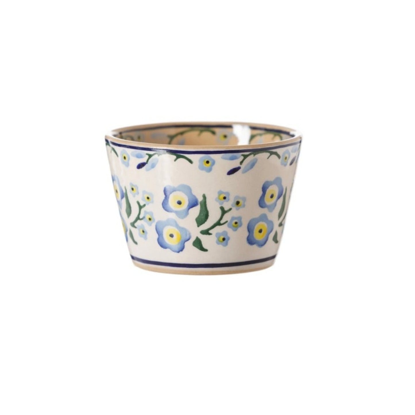 Forget Me Not Custard Pot