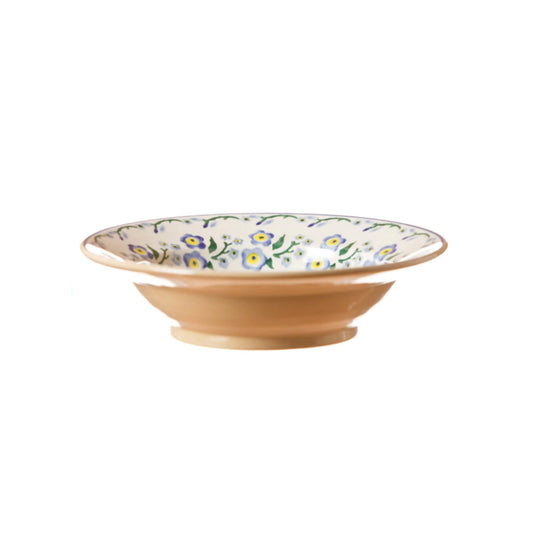 Forget Me Not Individual Pasta Bowl