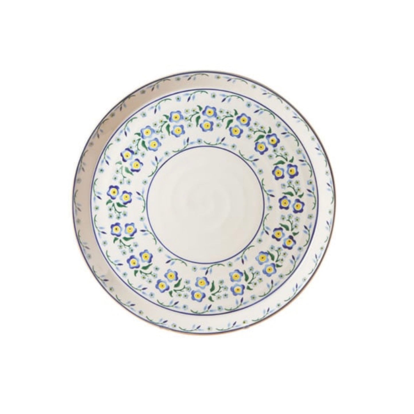 Forget Me Not Plate Presentation Platter