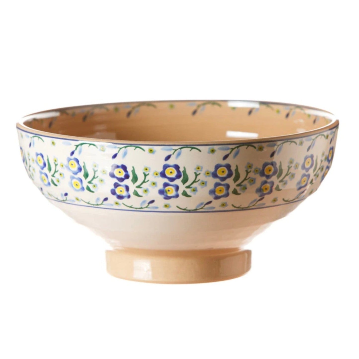 Forget Me Not Salad Bowl