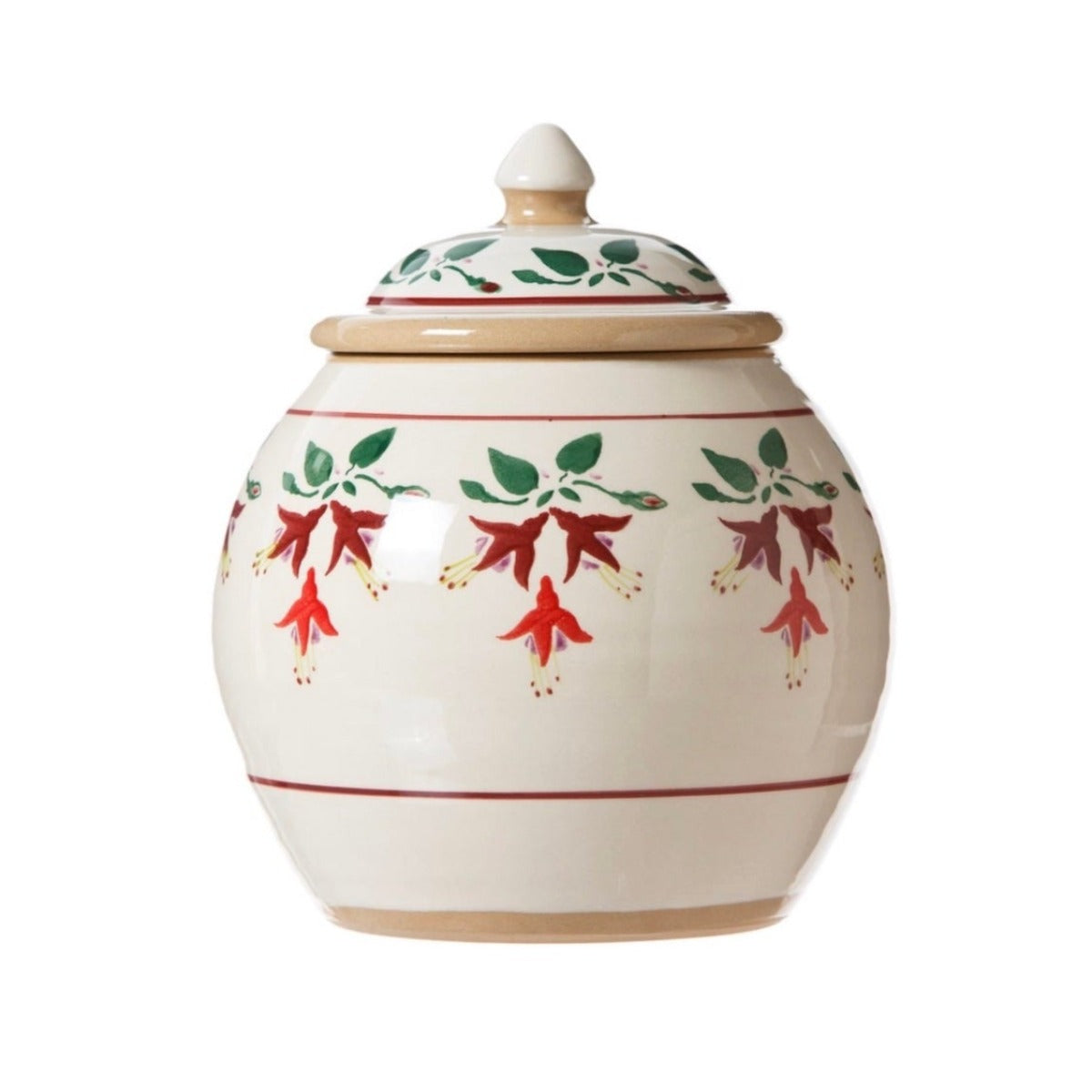 Fuchsia Cookie Jar