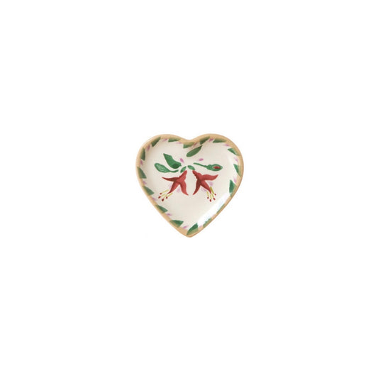 Fuchsia Tiny Heart Plate