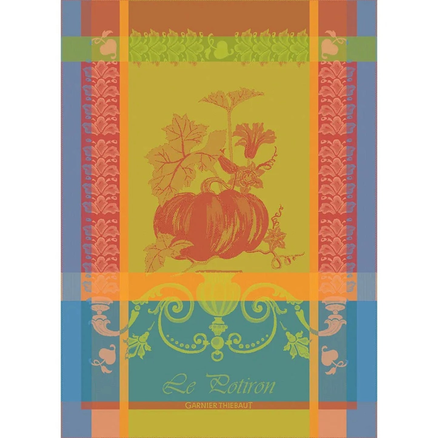 Garnier Thiebaut Le Potiron Epice Jacquard Kitchen Towel