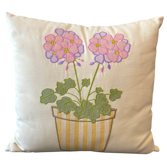 Tessitura Pardi Geranium Pillow