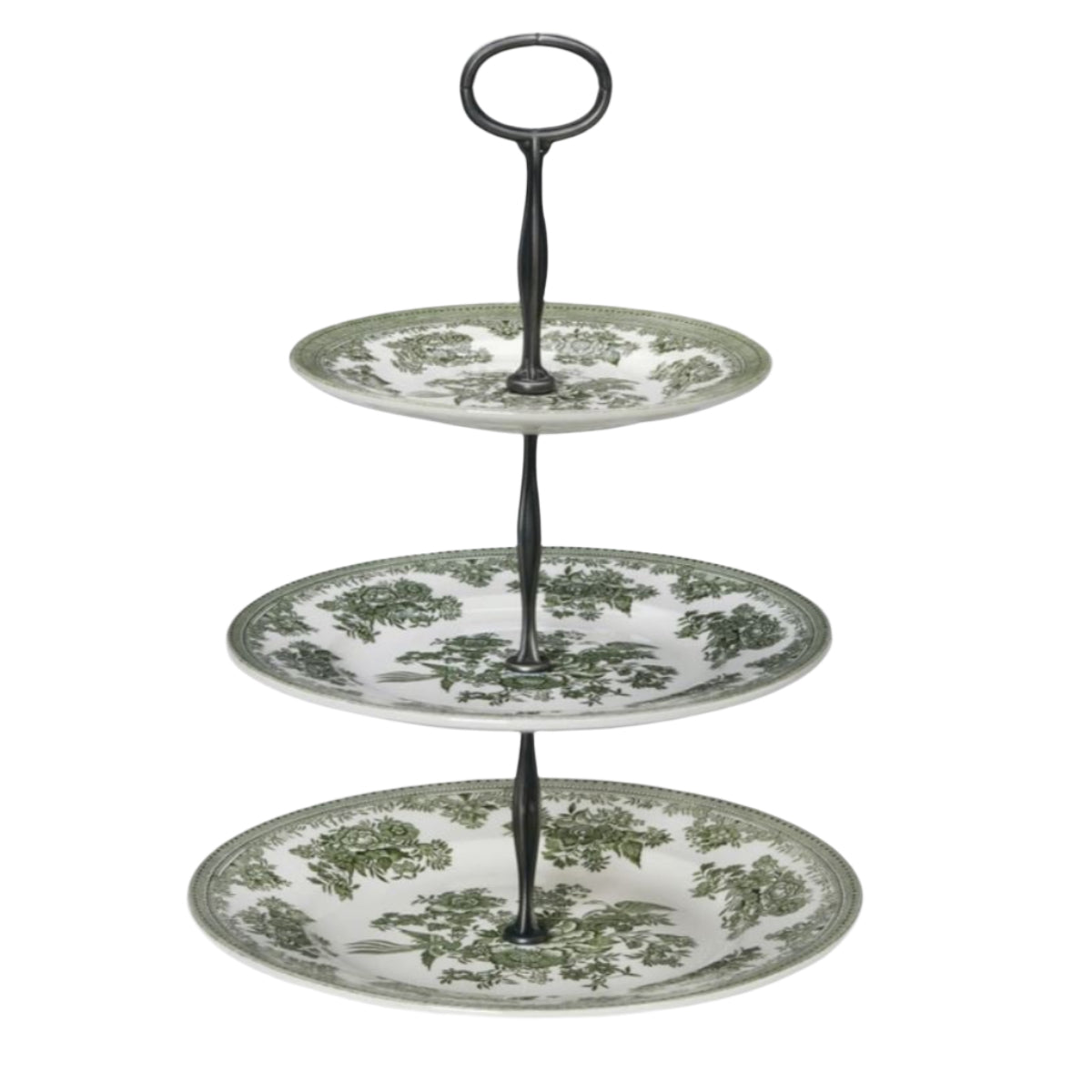 Burleigh Green Asiatic Pheasants 3 Tier Cake Stand