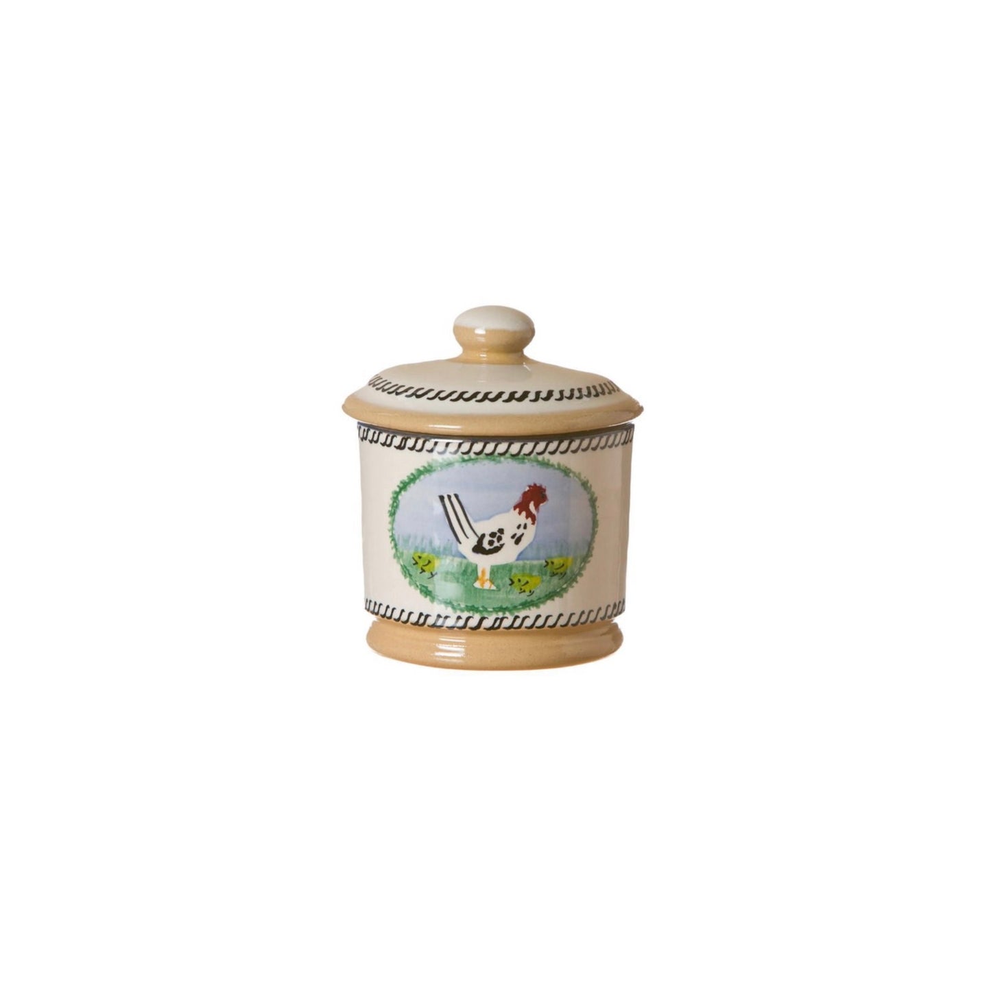 Nicholas Mosse Hen Lidded Sugar Pot