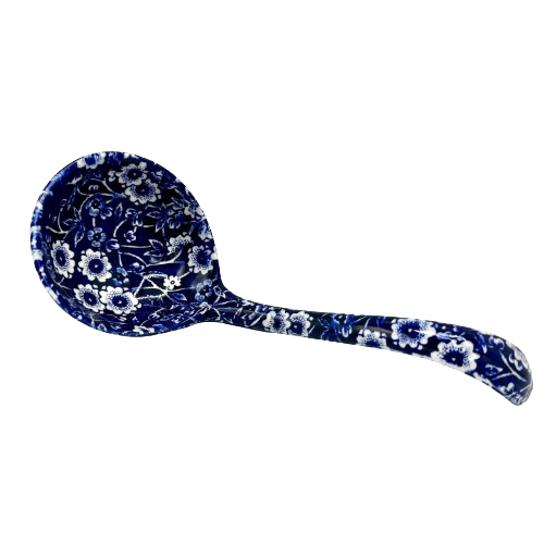 Blue Calico Sauce Ladle - Retired