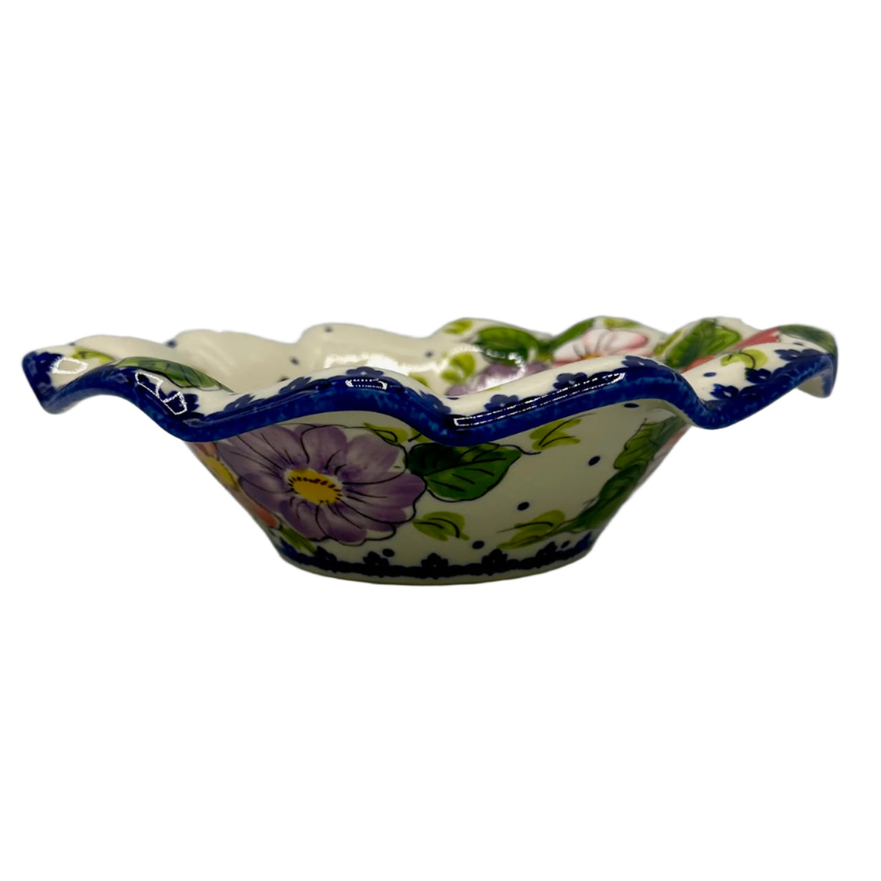 Polish Pottery Wave Bowl 2025