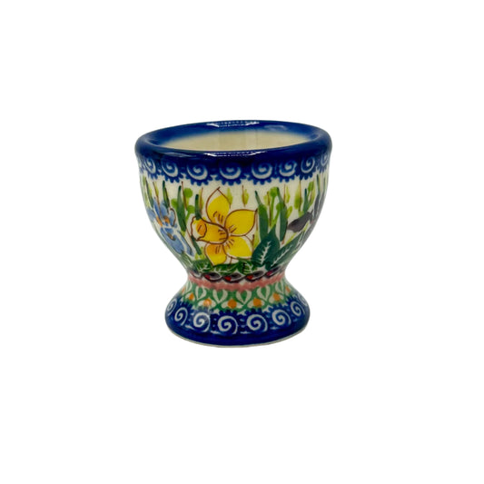 Polish Pottery Egg Cup Art 2 17-0802 A2