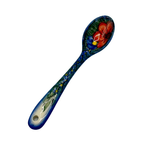 Polish Pottery Medium Spoon
