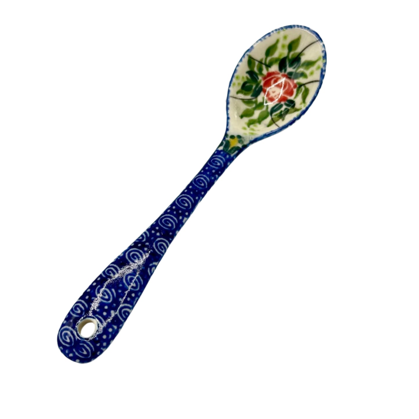 Polish Pottery Medium Spoon