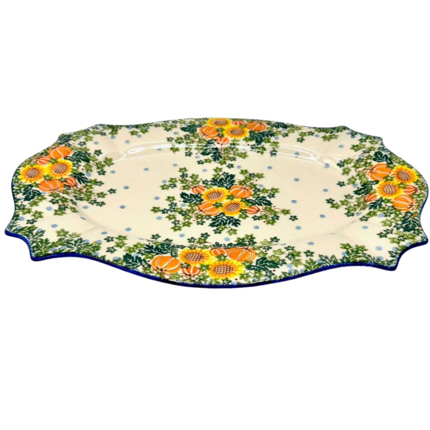 Polish Pottery Fall Platter