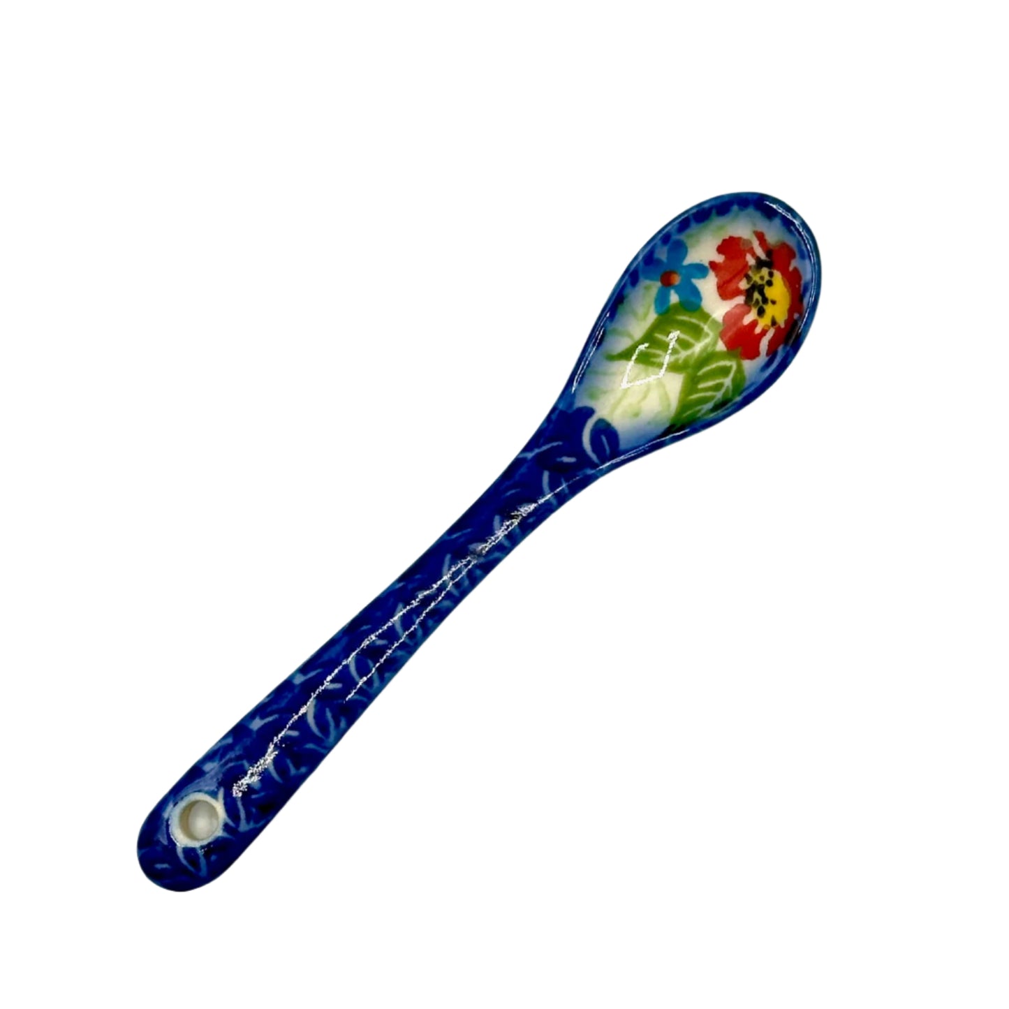 Polish Pottery Small Spoon