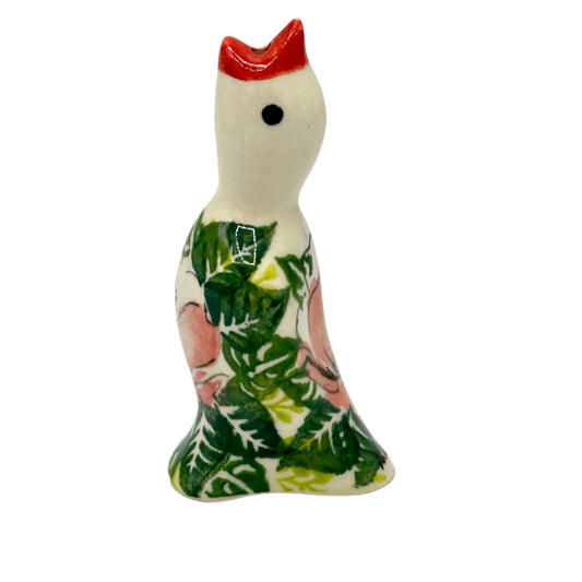 Polish Pottery Pie Bird 28-1433A2