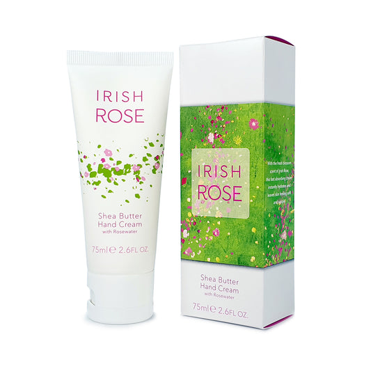 Irish Rose Shea Butter Hand Cream 75ml