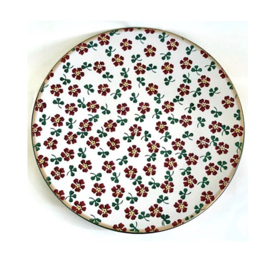 Irish Rose Shallow Dish