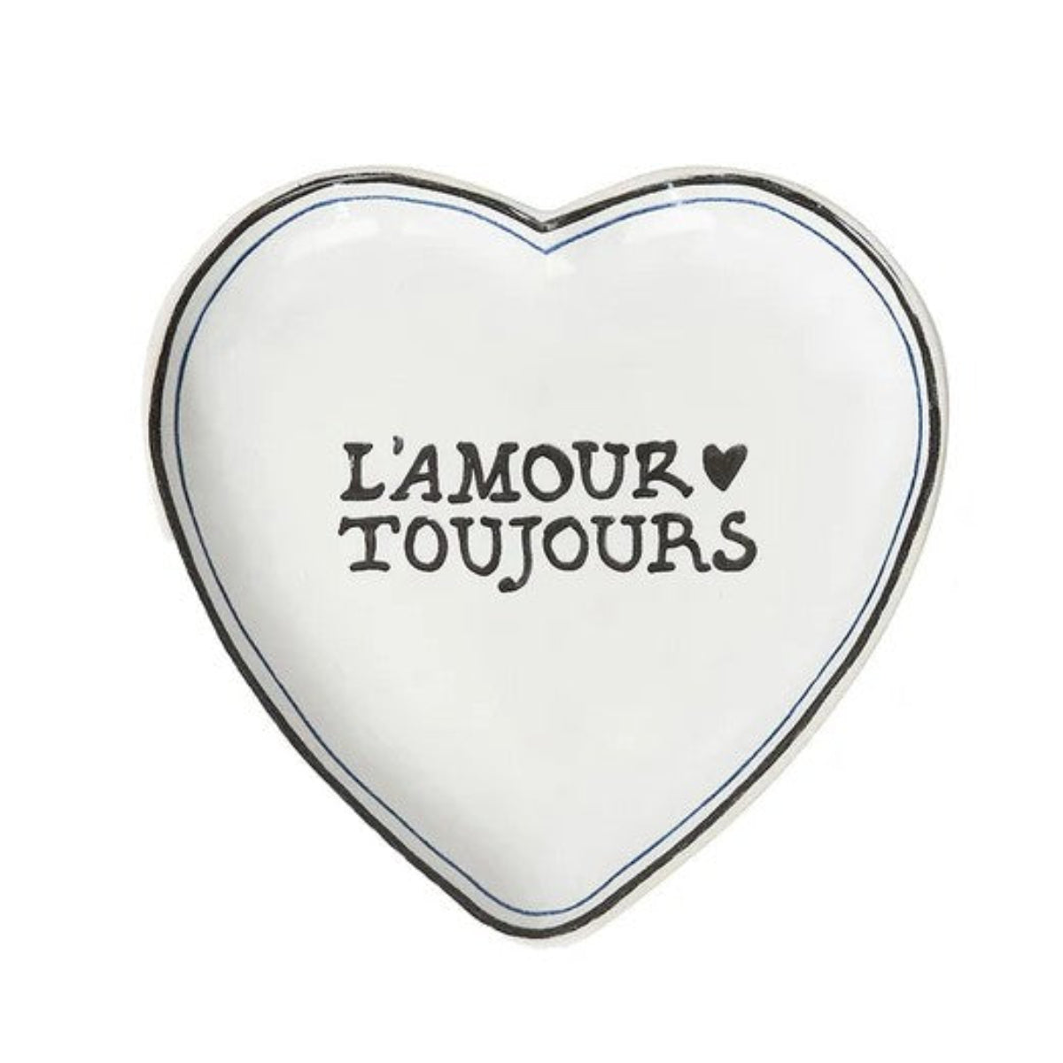 Juliska L'Amour Toujours 7" Heart Tray